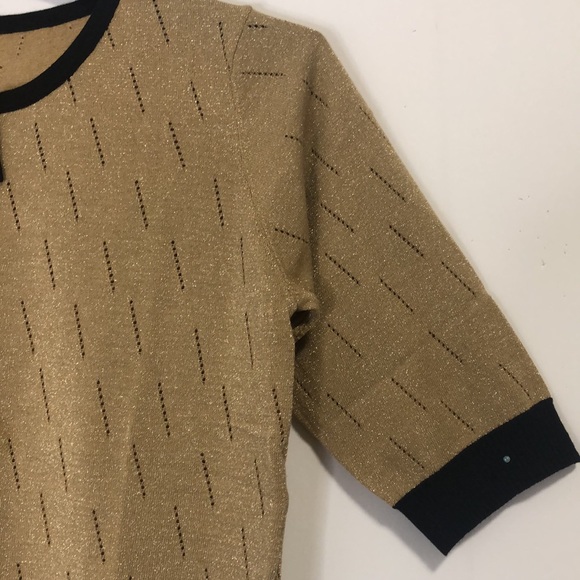 Knitted top shortsleeved - Picture 3 of 4